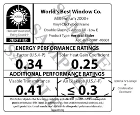example Temporary label